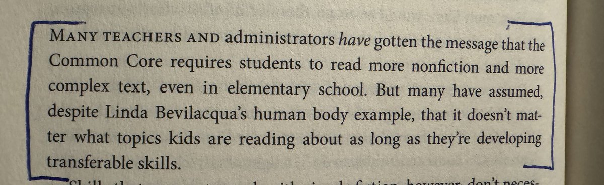 MrsPallone's tweet photo. WHAT content is being taught/chosen matters. Choose topics that build over the elementary years and across disciplines within the grade level. Sprinkling topics without consideration does not build/improve vocabulary acquisition. 3/4 #TheKnowledgeGap https://t.co/RzHr4KbX4t