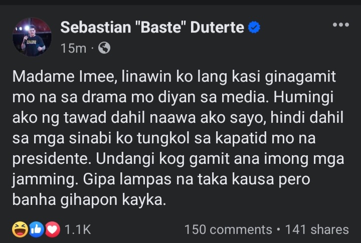 pickofdbunch's tweet photo. @PbbMarcos @SenImeeMarcos Ito pa isang account na verified. Ang drama mo madame. Kakahiya mas pinili mo pa sila kesa sa kadugo mo. Yan tuloy pinamukha sa yo na hindi ka welcome sa family nila. 🤣🤣🤣 https://t.co/bxY63j5dg9