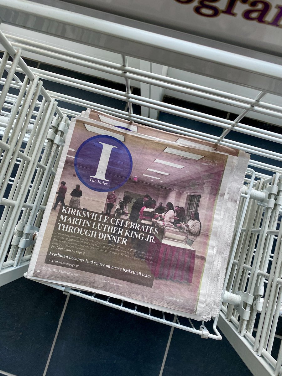 trumanindex's tweet photo. The first issue of the new semester came out on Thursday! Have you snagged a copy yet??

https://t.co/Jd5NIG7ZSE https://t.co/0N0W5yv0hQ