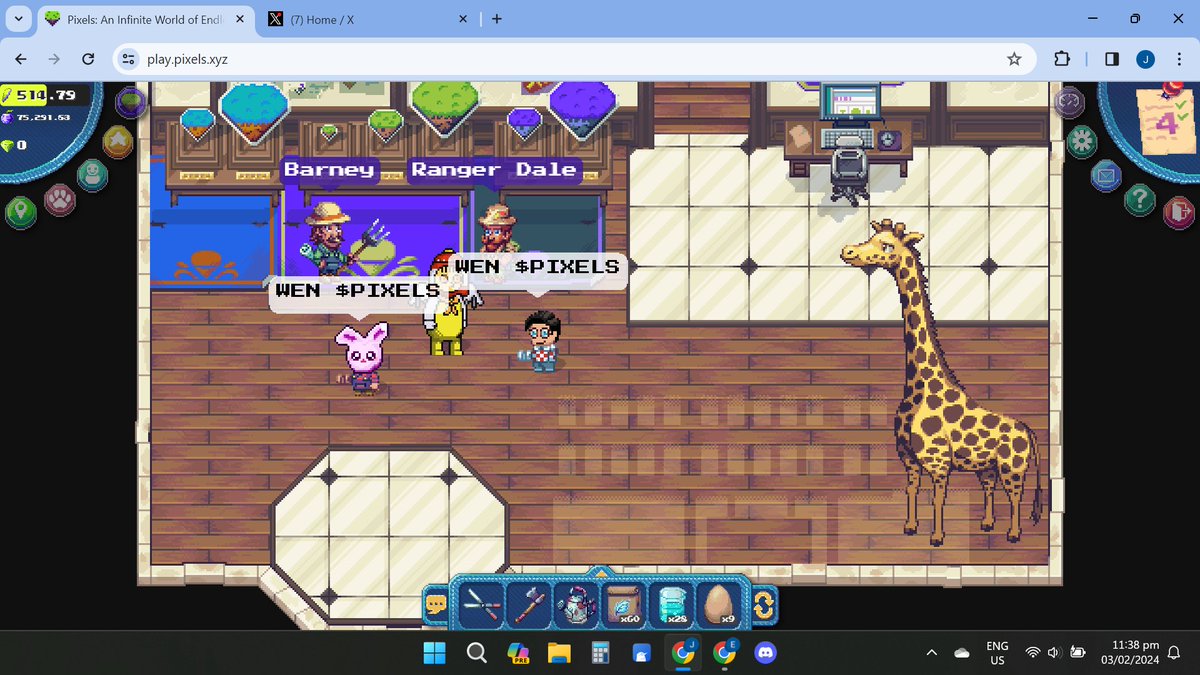 0xOrngee's tweet image. with @DenmarkCallora 
#pixelsnft #WEN