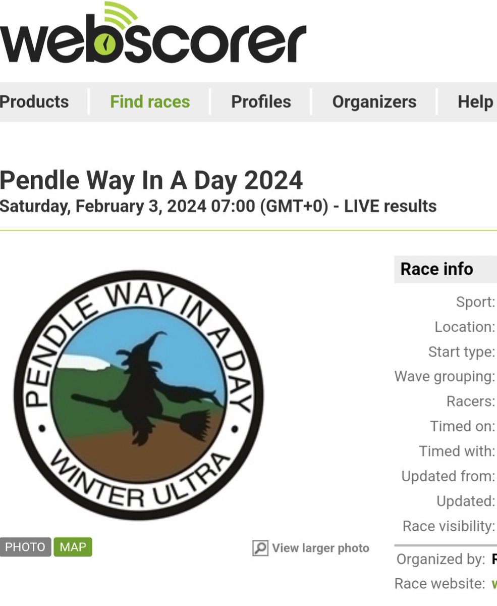 PendleWay's tweet photo. With a few entrants on the last leg over Pendle Hill making their way back home with some efforts, you can follow the finish line results live here (only on Webscorer) : https://t.co/aMn3bu5jid 

#pendleway #pendlewayinaday #woahliveresults https://t.co/NMC6gR2Fdk