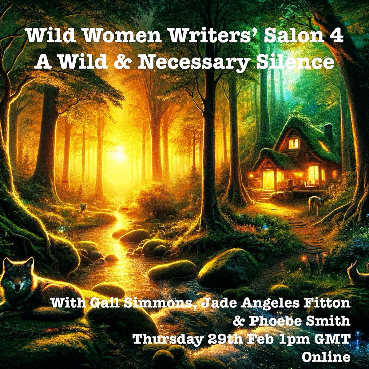 Join me & guests @TravelscribeUK, @jadeAfitton & @PhoebeRSmith as we take a deep dive into pilgrimage, hermitage & the creativity of solitude eventbrite.co.uk/e/wild-women-w… #wildwomenwriterssalons #memoir #hermitage #pilgrimage #ancientpaths #solitude #silence #creativity #write