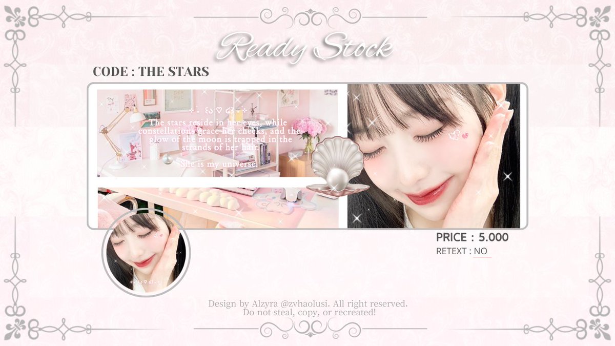 Help rt please? Terima kasih 🦋

Halo, aku bawa layout ready stock winter, giselle dan wonyoung terbaru. Harganya tertera di pict, qris only ya. Silahkan dm jika berminat! ♡

#zonauang