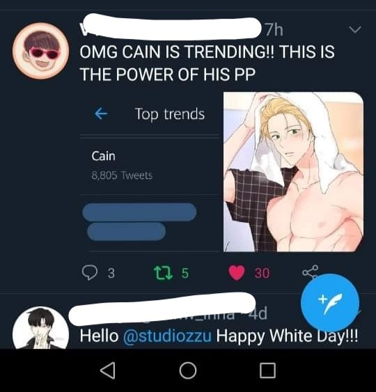problupus's tweet photo. How can we forget when Cain became a trend when the Cainconda made its debut 💕😍 https://t.co/eEB6mZrMtF