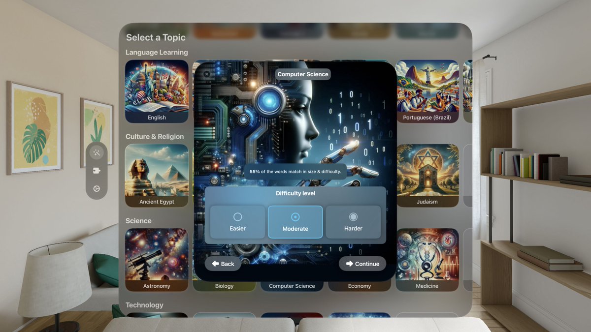CrossCraftApp's tweet photo. HUGE 2.0 update available! 🚀🎉

– Supporting #AppleVisionPro &amp; #Mac!
– 5 new categories, 30 new topics!
+ 4 other Major new Features

Craft crosswords on topics you love, even add your own questions!

Try it, share it &amp; drop a nice rating! 🌟
https://t.co/DsyVAoLlU6 https://t.co/0qCpngHeU5