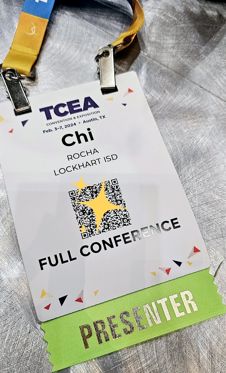 We made it!!! <a href="/LockhartISD/">Lockhart ISD</a> is officially at #TCEA24! 
#TCEA <a href="/carrie_coburn/">Carrie Coburn</a>