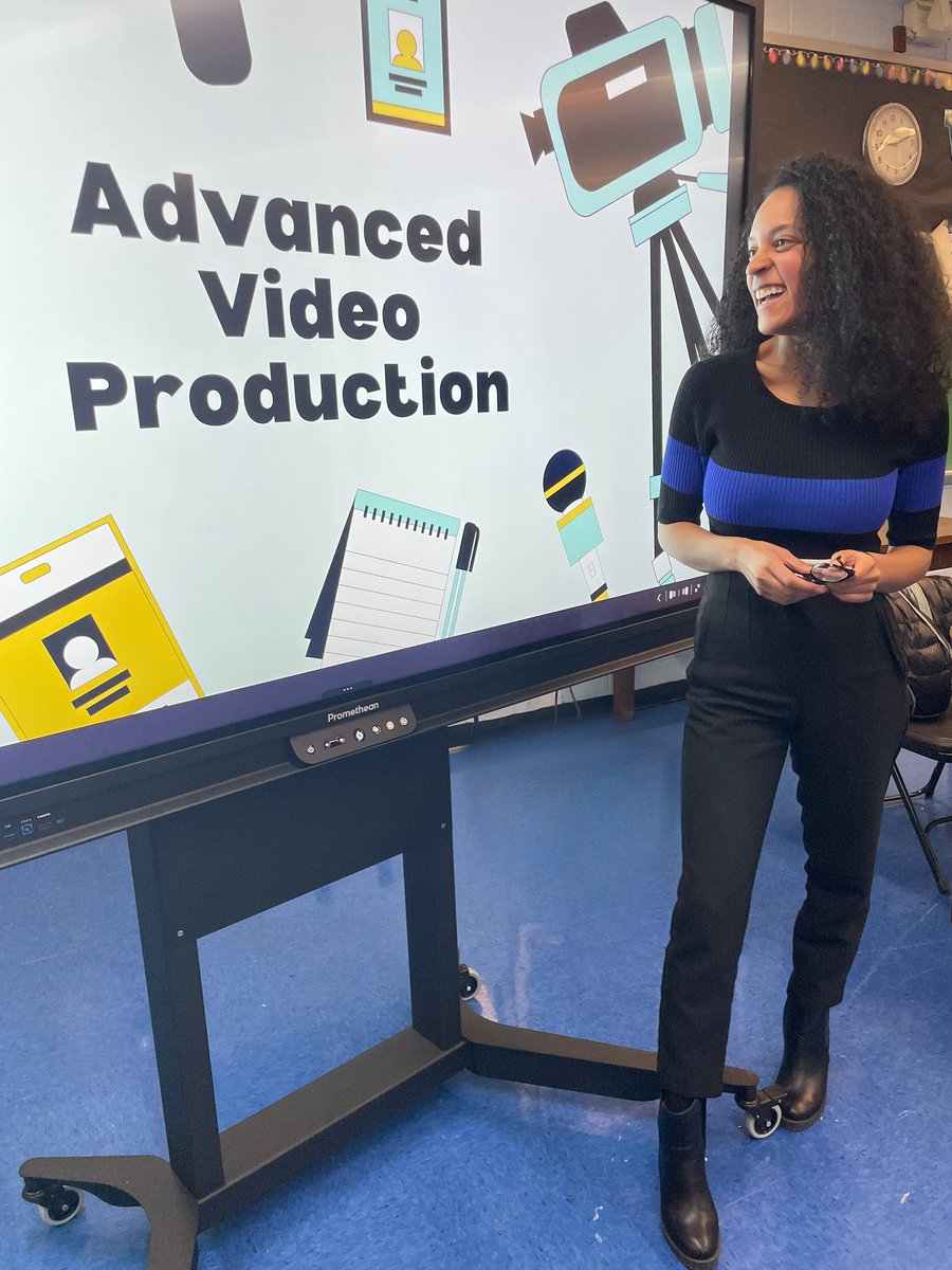 Starr is positive change! Teaching Media and Journalism <a href="/NYCSchools/">NYC Public Schools</a>! When I hear students talk about how excited they are about your class, I want to do the running man down the hallway! (And I do 😉) You make my heart smile <a href="/StarrFuentesTv/">Starr Fuentes</a>! Congratulations and always #Spread💜🙌🏽