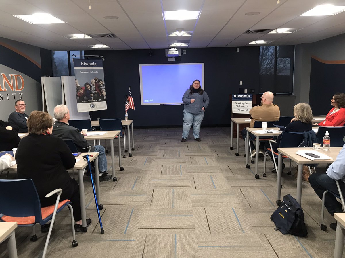 @wahookiwanis Club Secretary &amp; NE - IA District Administrator, Lisa Brichacek,  shared information regarding the Leadership Retreat in Johnston, IA  on March 16th. Sounds like an amazing schedule and opportunities for us to learn! #KidsNeedKiwanis <a href="/Kiwanis/">Kiwanis</a>