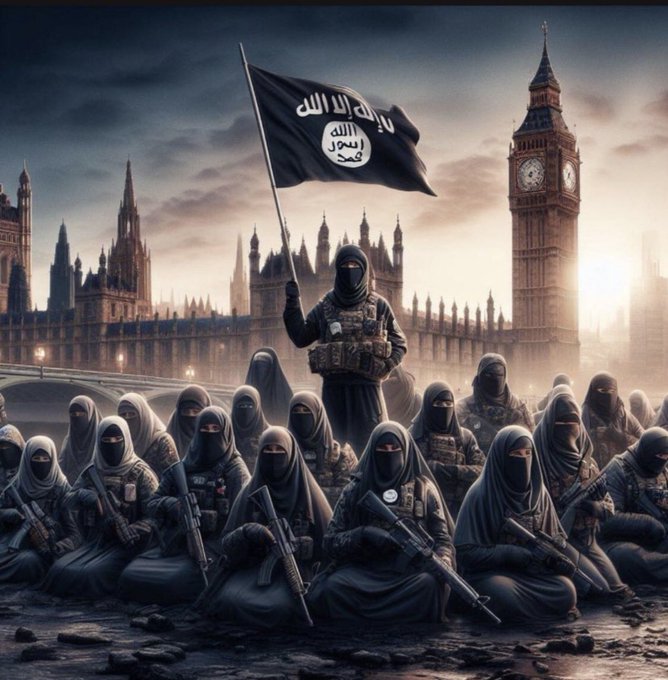 Spain193's tweet photo. London has fallen.🇬🇧🤦♂️🤬
#banislam #IslamTheDevil
#Islamterrorists #islamTue #STOPimmigration
#StopMuslimInvasion #IslamIsTheProblem https://t.co/oEvUkgfxMu
