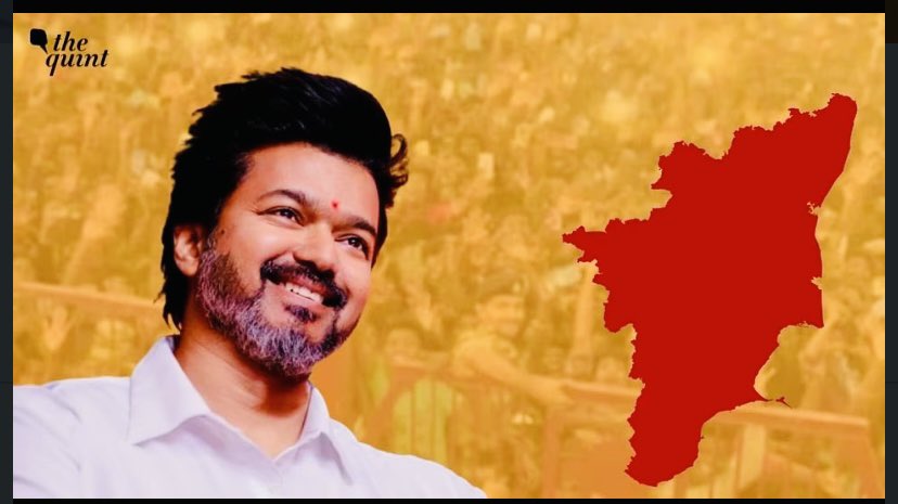 nandaa_actor's tweet photo. வரலாற்றில் ஒரு தலைவன் உருவாகுவான். எரித்தாலும் புதைத்தாலும் அழியாமலே… வருங்காலம் பேர் சொல்ல உரமாகுவான்..
CHANGE is wat people want.I pray & wish on behalf of #thalapathyfans & people of TN tat u b te change.We will b missing u onscreen @actorvijay sir #VijayMakkalIyakkam #TVKVijay