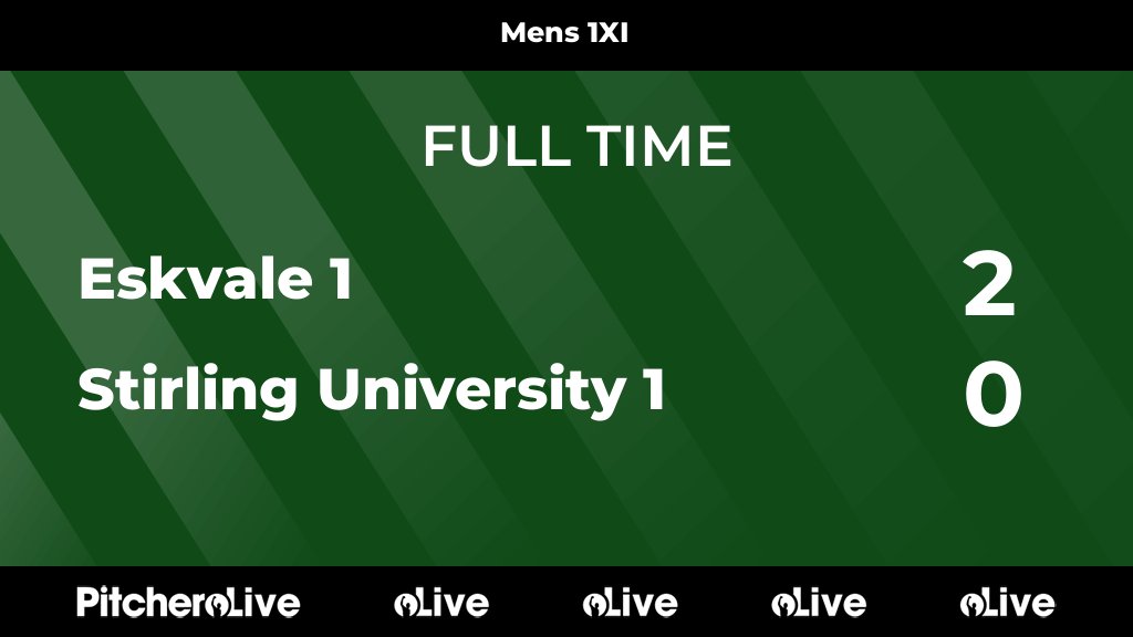 EskvaleHockey's tweet photo. FULL TIME: Eskvale 1 2 - 0 Stirling University 1
#ESKSTI #Pitchero
https://t.co/UNX1IXYblO https://t.co/TZIOWvSBck