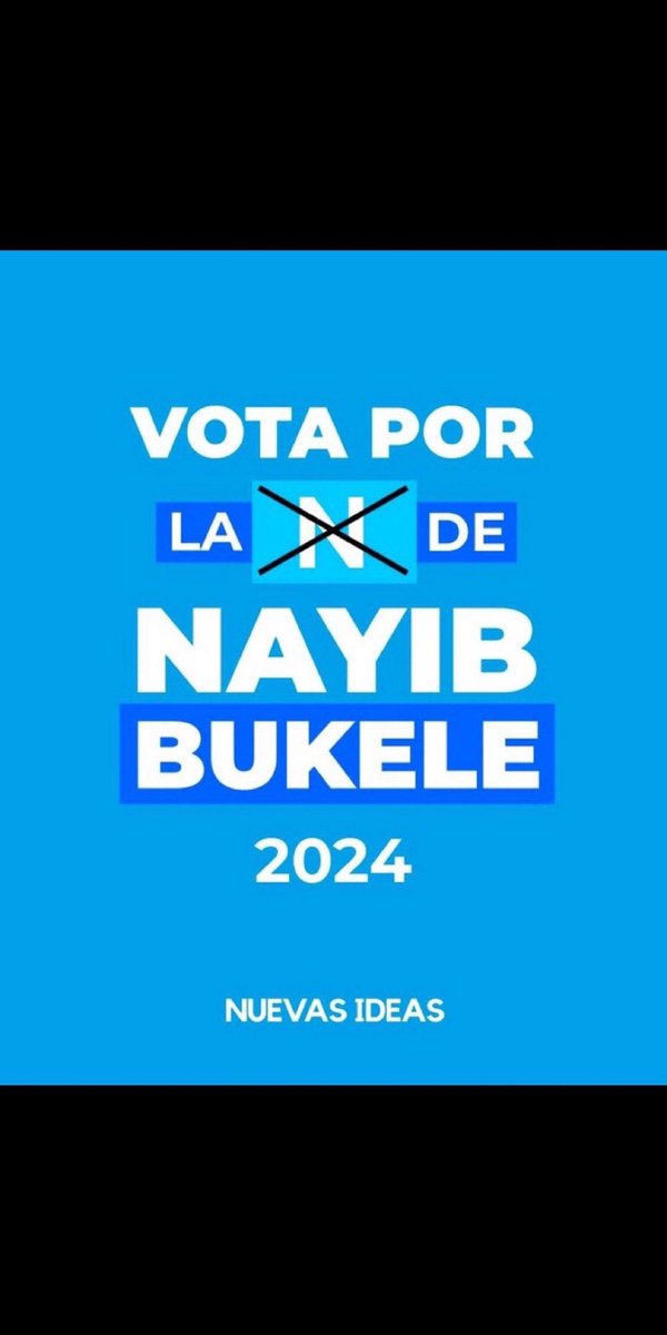 edgar_cru's tweet photo. @AndyFailer Vamos todos a votar vota por Bukele https://t.co/mL13tYRLTf