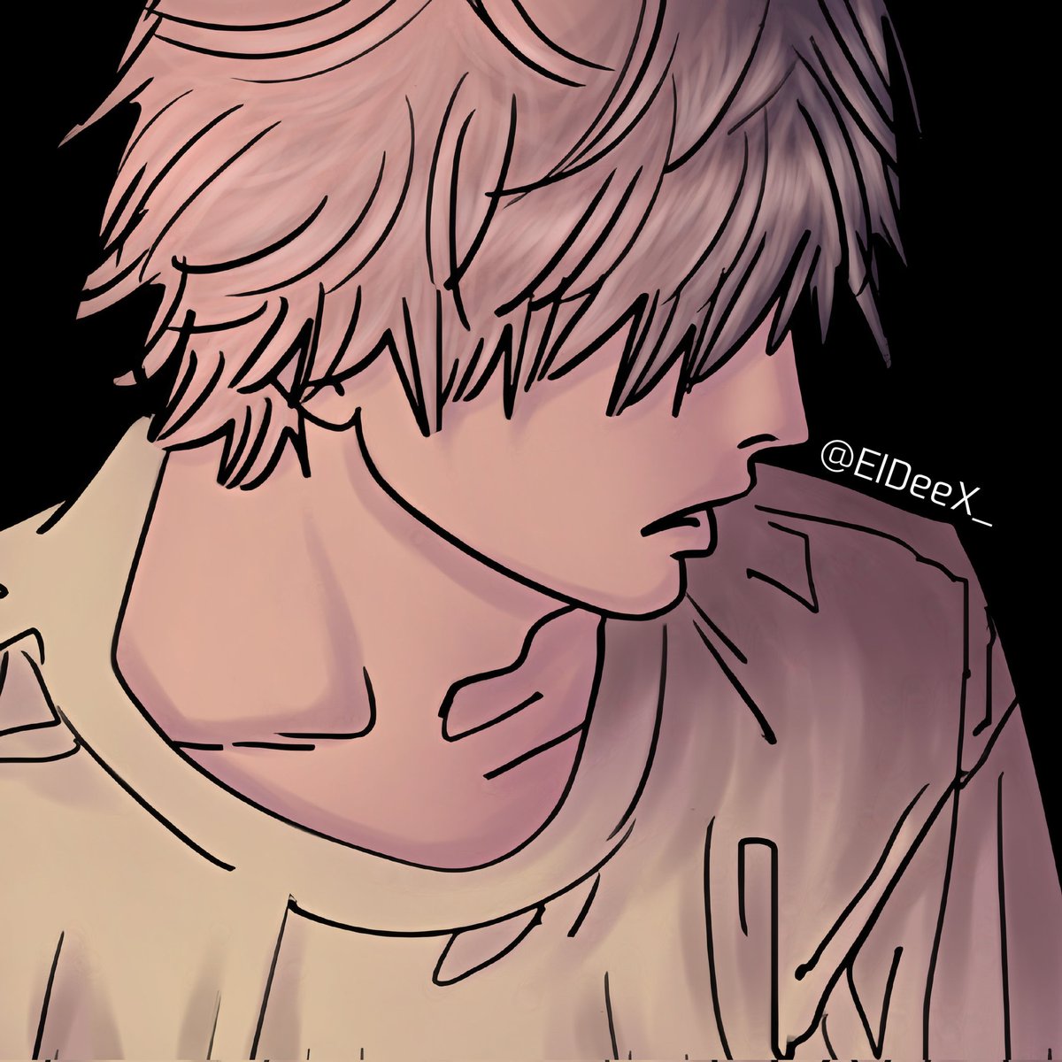 ElDeeX_'s tweet photo. DENJI #chainsawman #chainsawmanfanart #manga #mangacoloring #mangaart #denji #coloring https://t.co/SpHSIPGgpd