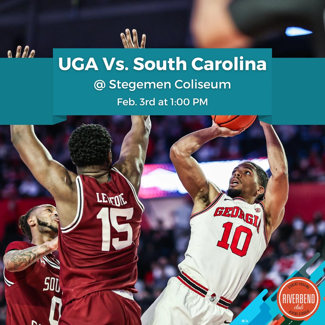 TowneClubCondos's tweet photo. It's game day dawgs! 🐾🏀 Pack the stadium to watch the men's basketball team take on South Carolina at 1:00 PM today. https://t.co/aKaxQyMBar