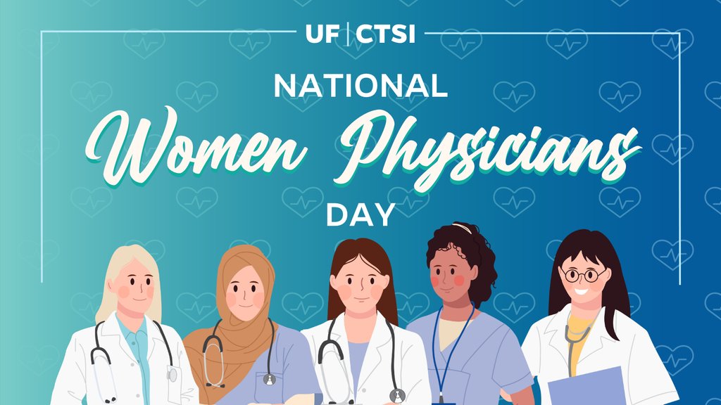 🩺Happy National Women Physician Day! Today we celebrate the vital role that female physicians play in patient care, medical research and leadership in the healthcare field ⚕️❤️ #UFCTSI #womenphysicians