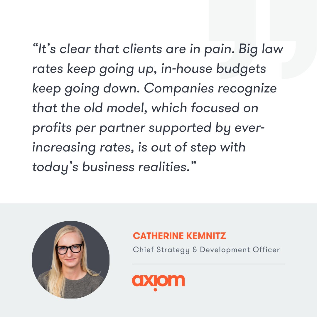 Read more of what Catherine Kemnitz and Axiom clients think about AA&amp;C's first anniversary in the full press release here → okt.to/Qr8vEk
#Axiom #ABS #AlternativeBusinessStructure #budget2024 #LegalCommunity #legalnews