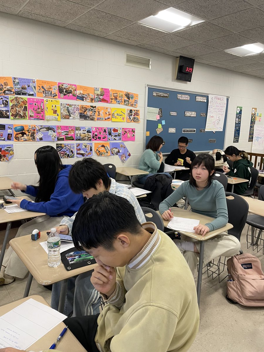 Students in Global 1 &amp; 2 use Shades of Meaning Enduring Issues Gallery Walk to write their introductory paragraphs! <a href="/The_MsCorben36/">Alexa Corben</a> <a href="/TKeeling/">Tara Thomas</a> <a href="/esundb/">eric sundberg</a>