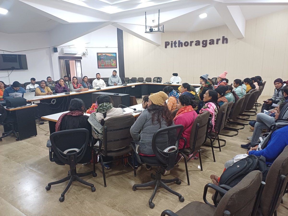UsrlmPithoragar's tweet photo. Lakhpati Didi CRP Training at District Pithoragarh https://t.co/aHhcLS11Xc