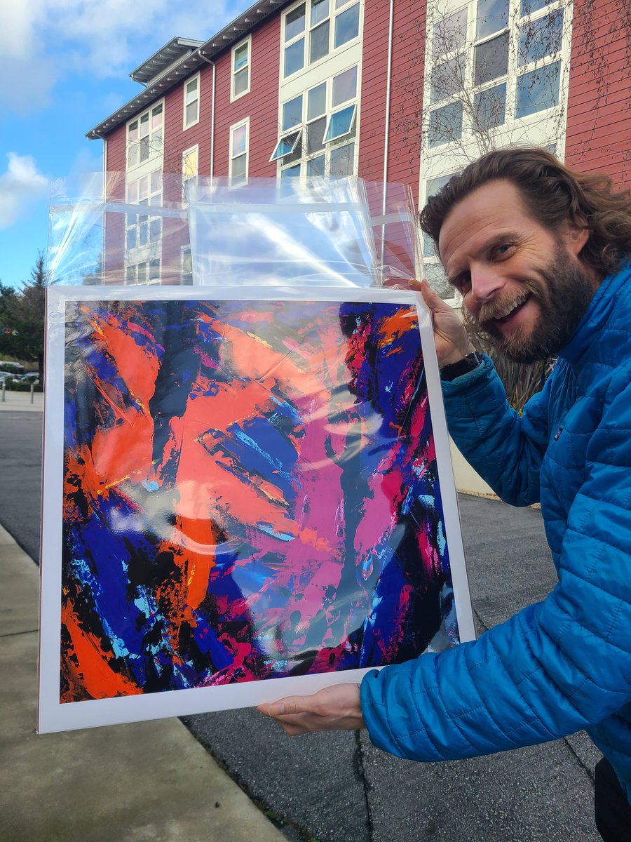 CEnevoldsen's tweet image. gm. Just received the prints. These are getting signed today. 
2 left for sale, link below 🔗⏬️