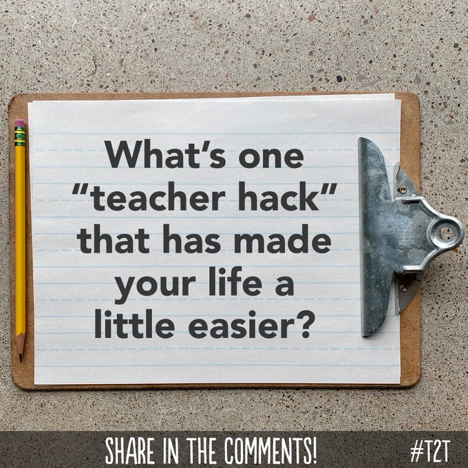 Teacher2Teacher tweet media