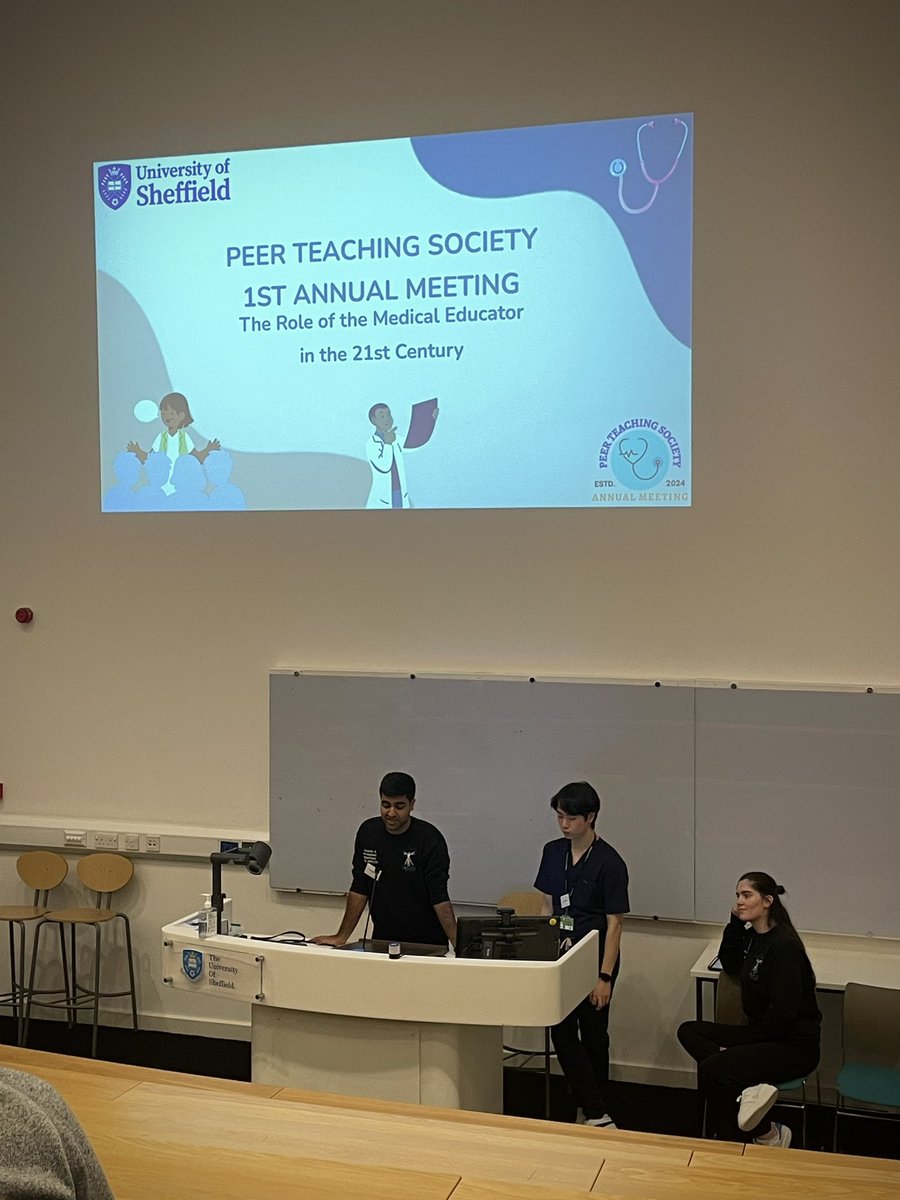 rabiahsingh4's tweet photo. Got a great insight into the world of Med Ed today at the Sheffield PTS conference. Heard from amazing speakers on the present and future possibilities of the role of the medical educator @a_c_harvey_b @JJLim_MedEd @BirksMD @VanshMed https://t.co/3jBE4GOAvp