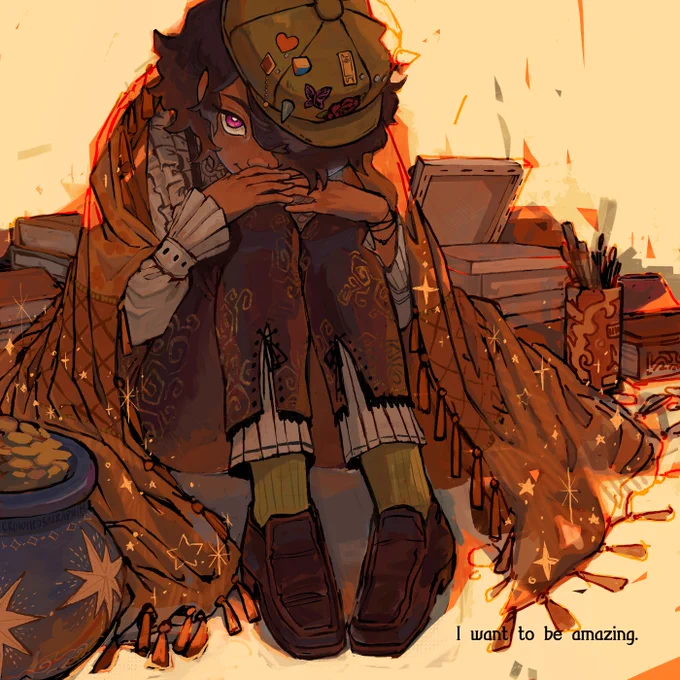 to get to this - I had to survive this(wheezing at the old DA watermark) 