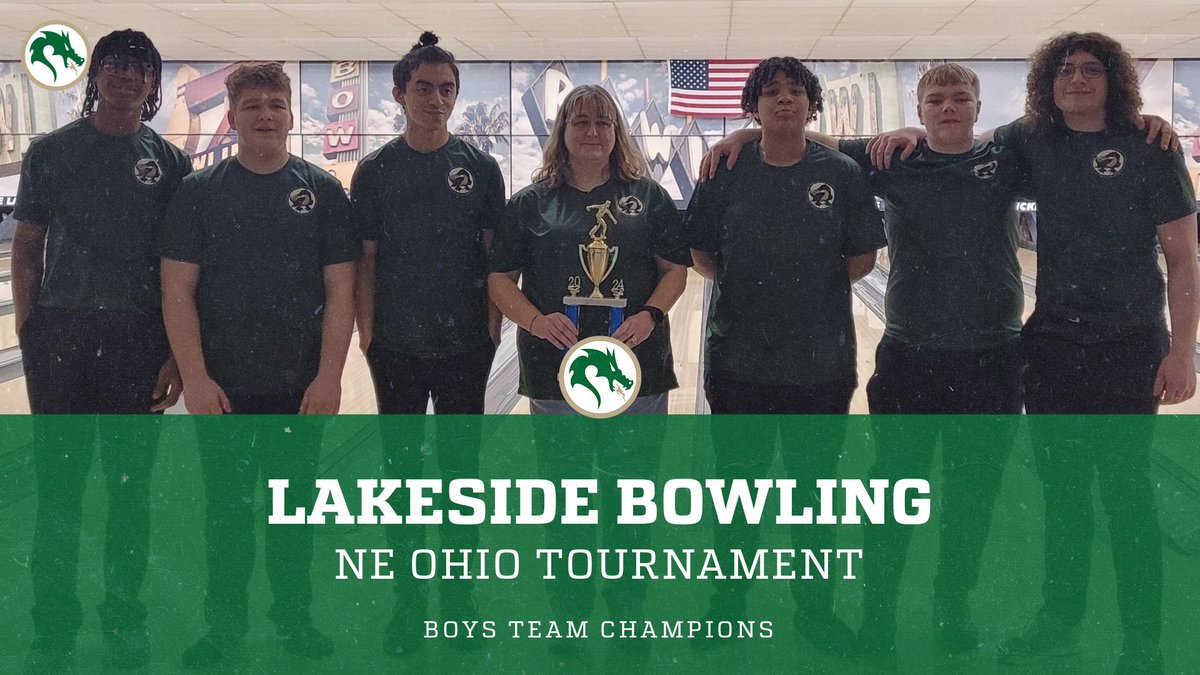 Congrats to the Lakeside Boys Bowling Team! NE Ohio Tournament Champions