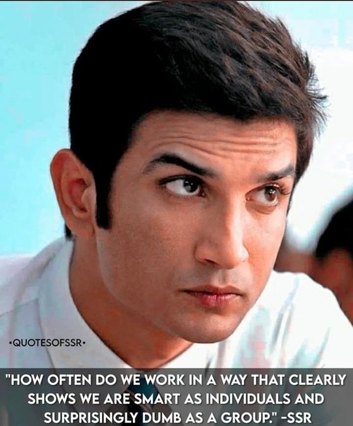 BanasreeDhar1's tweet image. Sushant An Intellectual
🌸Unevr get 2see REALITY as it is. Uonly INTERACT wid a PORTION of it &amp;amp;
that also ur BRAIN RECONSTRUCTS so that ur SENSES cn INTERACT...
#selfmusing 💫❤️
SSR🦋
@withoutthemind @itsSSR
#SushantSinghRajput𓃵
#MSDhoniTheUntoldStory
#BoycottbollywoodCompletely