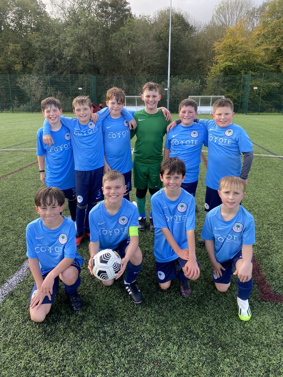 Great game of football today and it’s not often we can give the whole team man of the match but we had to today. So proud of them all and a few goals from players who don’t score very often. Apologies to Layton who isn’t on the picture but he got a great hat trick ⚽️⚽️⚽️ UTWP