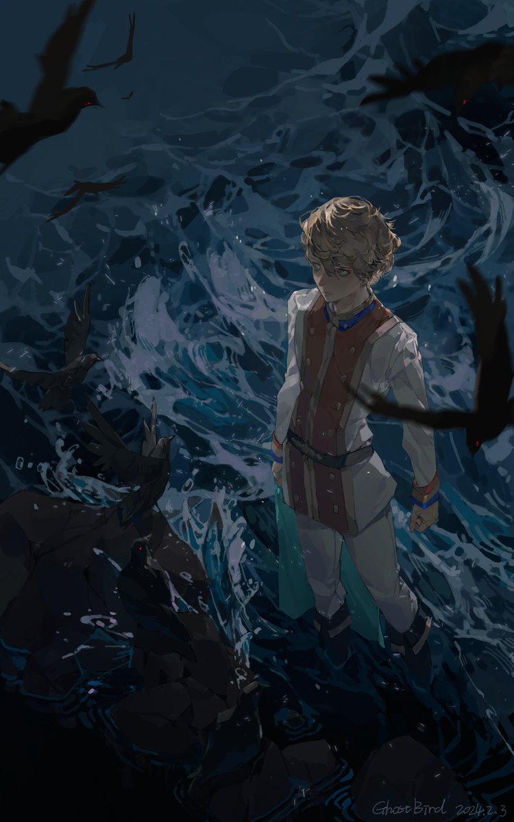 baiyuli3's tweet photo. #Blackcloverfanart 
Langris

海潮。 https://t.co/mhl6rYM2NU