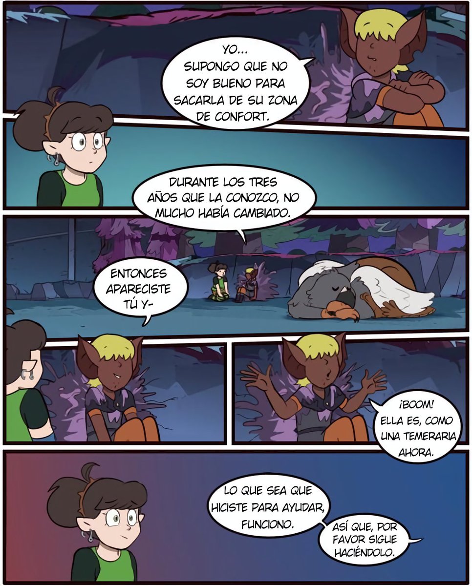 PanaDorado's tweet photo. Un pequeño toque de azul - Capitulo 4 parte 9
Créditos: @moringmarkmark
Link:
https://t.co/WwQZr0m9PK
#unpequeñotoquedeazul #theowlhouse #aquelarredeltraductor #lacasabuho #momoringmarkviney #moringmarkskara #flyerderby #moringmarkfled #entrañasesmeraldas #toh https://t.co/WebjPup2YU