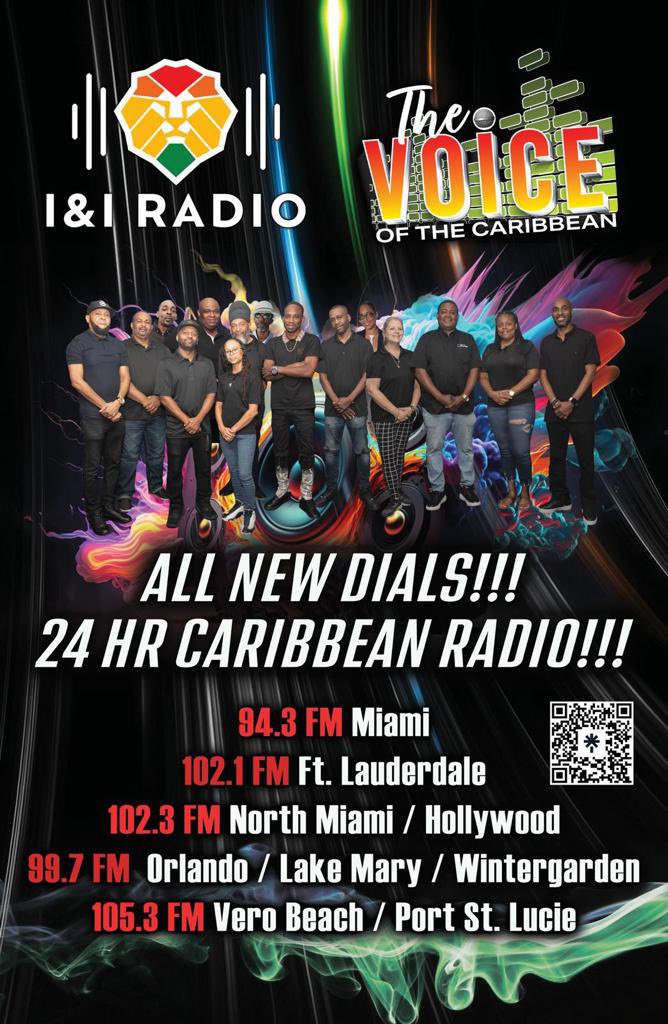 Your #1 Caribbean radio stations as move to a brand new dials