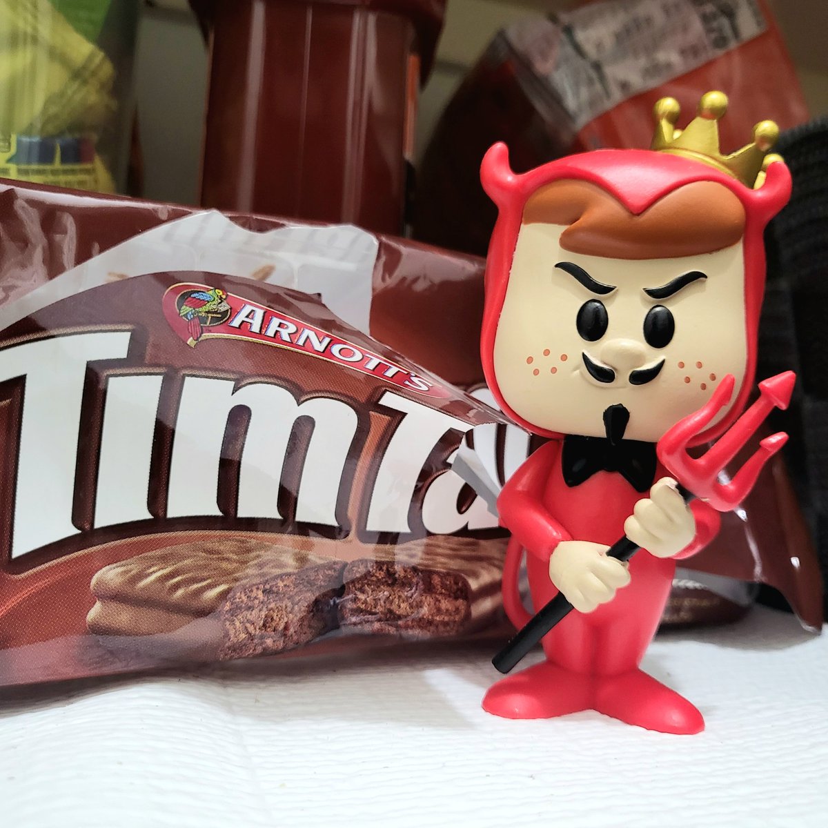 Are you sure you didn't eat the last Tim Tams, Freddy?

#funkoSoda #FunkoSodaSaturday
#funkophotography #funkopopcollection #funkopopcollector #funkoFunatic #funkofantic #fotw #FunkoFamily #funko #originalfunko #myfunkostory #freddyfunko #timtams