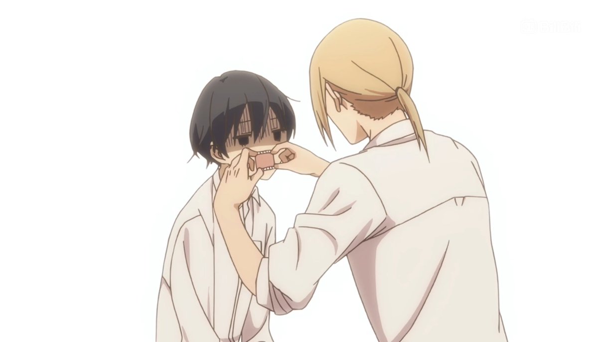 prxwbara's tweet photo. ชวนทุกคนมาดู ทานากะจอมเฉื่อย 🍃💤 เป็นอนิเมะแนว slice of life ที่โคตรจะเบาสมอง เรื่องราวของทานากะคุงที่ชอบนอนไปวันๆ ชีวิตนี้ขอแค่ได้นอนน้องก็มีความสุขแล้ว และมีเพื่อนสนิทชื่อโอตะคุง ดูแลทานากะดีมาก เรียกว่าเลี้ยงก็ยังได้ ทั้งแบกไปเรียน เลาะก้างปลาให้ ฟันผุก็พาไปหาหมอ โคตรดี 55555 https://t.co/qEjiUGNGYn