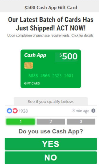 Receive $500 on CashApp
Click Here: graboffer.xyz/cashapp/

#cashapp #giftcard #giftcardgiveaway #promocodes #giftcards #coupons #coupon #couponcode