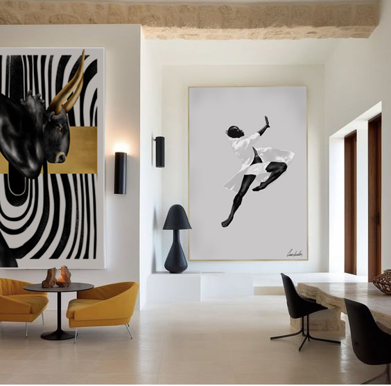 ZKardula's tweet photo. "Minotaur" & "Dance" digital illustrations 2022 #cardula #dance #digitalillustration #minitaur #art #minotaur #drawingwithmause #black #gold # elegant #interior #interiordesign #interiordeco #decor #deco #interiorstyling #livingstylish https://t.co/d0HU4uptZG