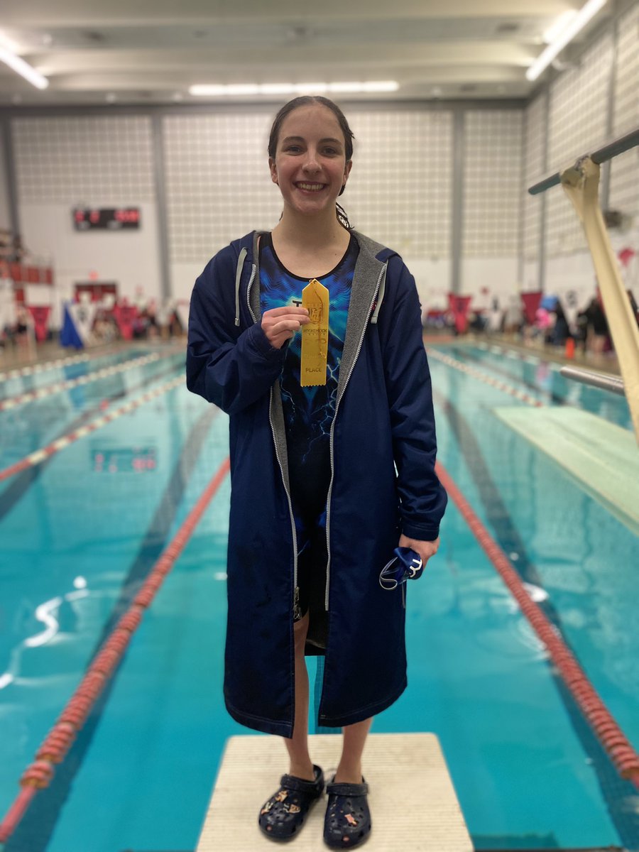 FoxboroSwim's tweet photo. Ava Gallagher got 4th in 100 fly! #hocks https://t.co/aihVTPBVN5