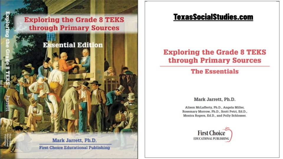scottmpetri's tweet image. So proud to have worked with awesome literacy experts like @montra_rogers &amp;amp; contributed to this #primarysource compendium for 8th-grade #socialstudies students in Texas. texassocialstudies.com/exploring-the-… #sschat #TCEA #txtsssa #TCEA24 @TxSocialStudies @TXTSSSA