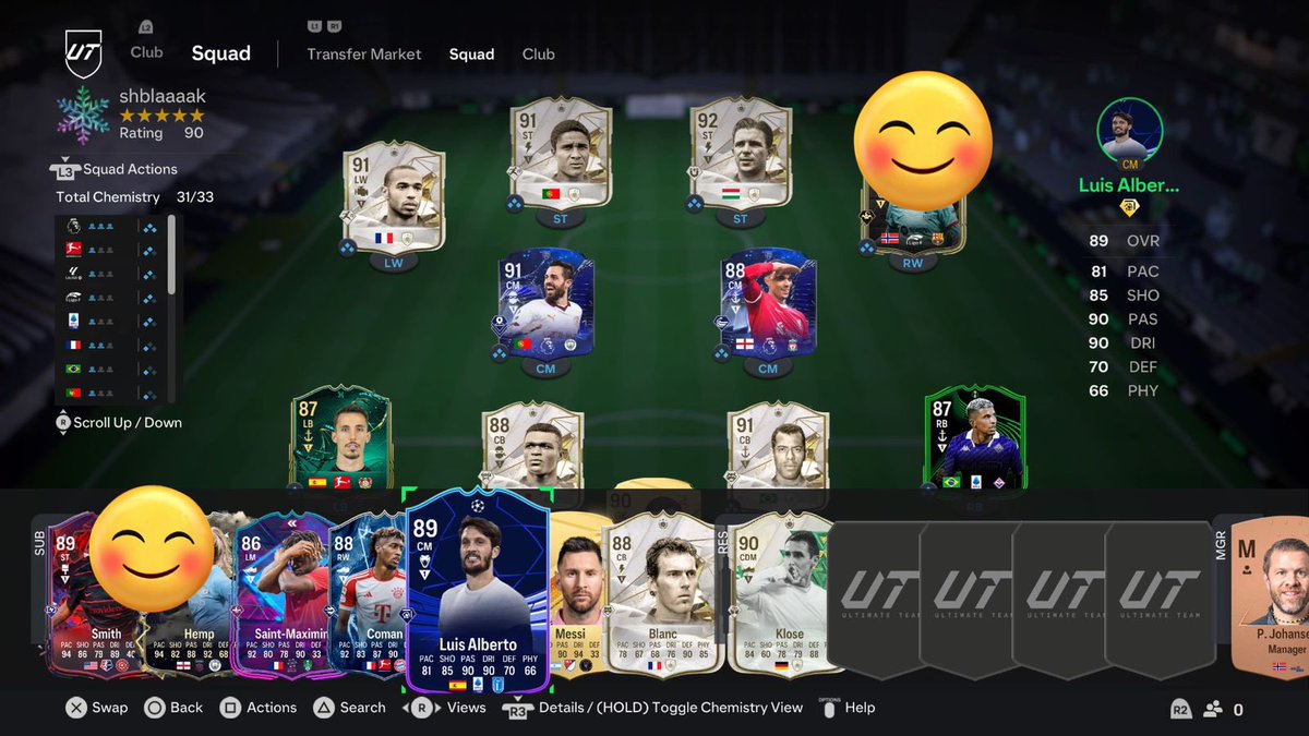 حساب للبيع #eafc24 

الي في التشكيله كلهم ما ينباعون

المنصه سوني

الفوت متأهل 

السوم وصل 300

البيع لاعلى سوم

الوسيط <a href="/Abu7amza10/">🇪🇬 Abu 7amza 🇵🇸</a>