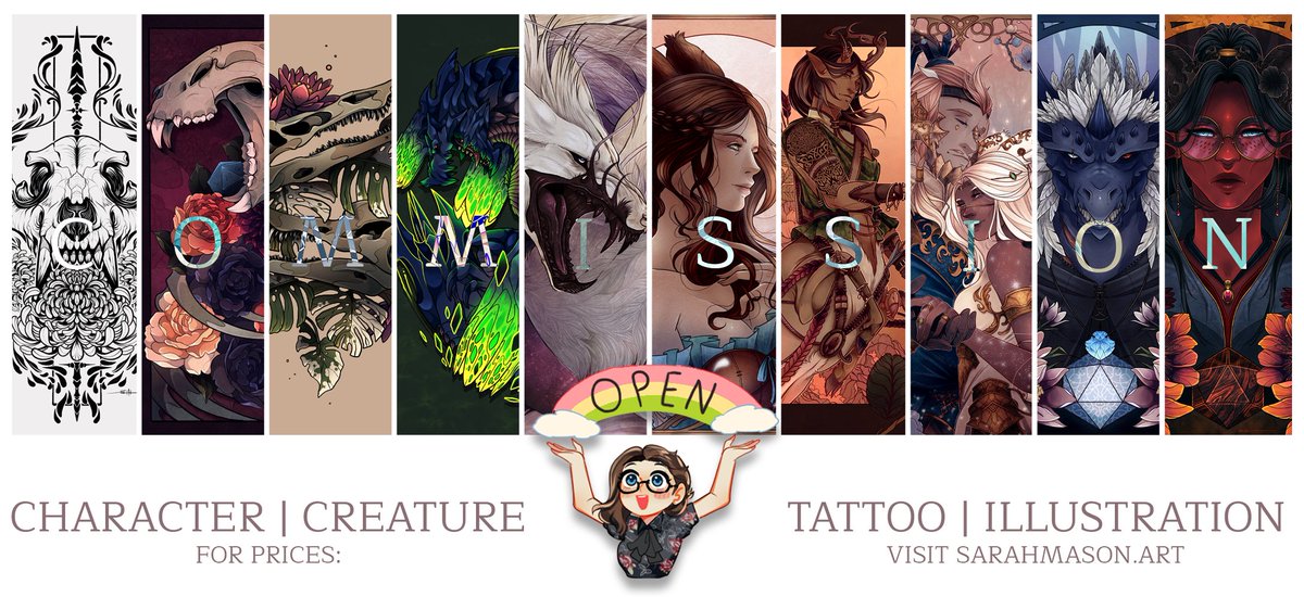 I'm open and available again. I'd love to work with you! (Please help me boost this post by liking, commenting and RTing 🥺💕)