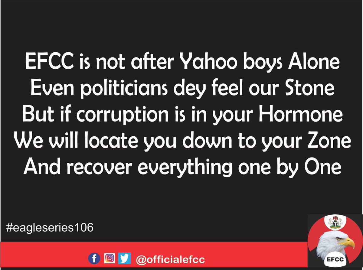 Back with a Bang!

#EagleSeries
#TowardsABetterNigeria