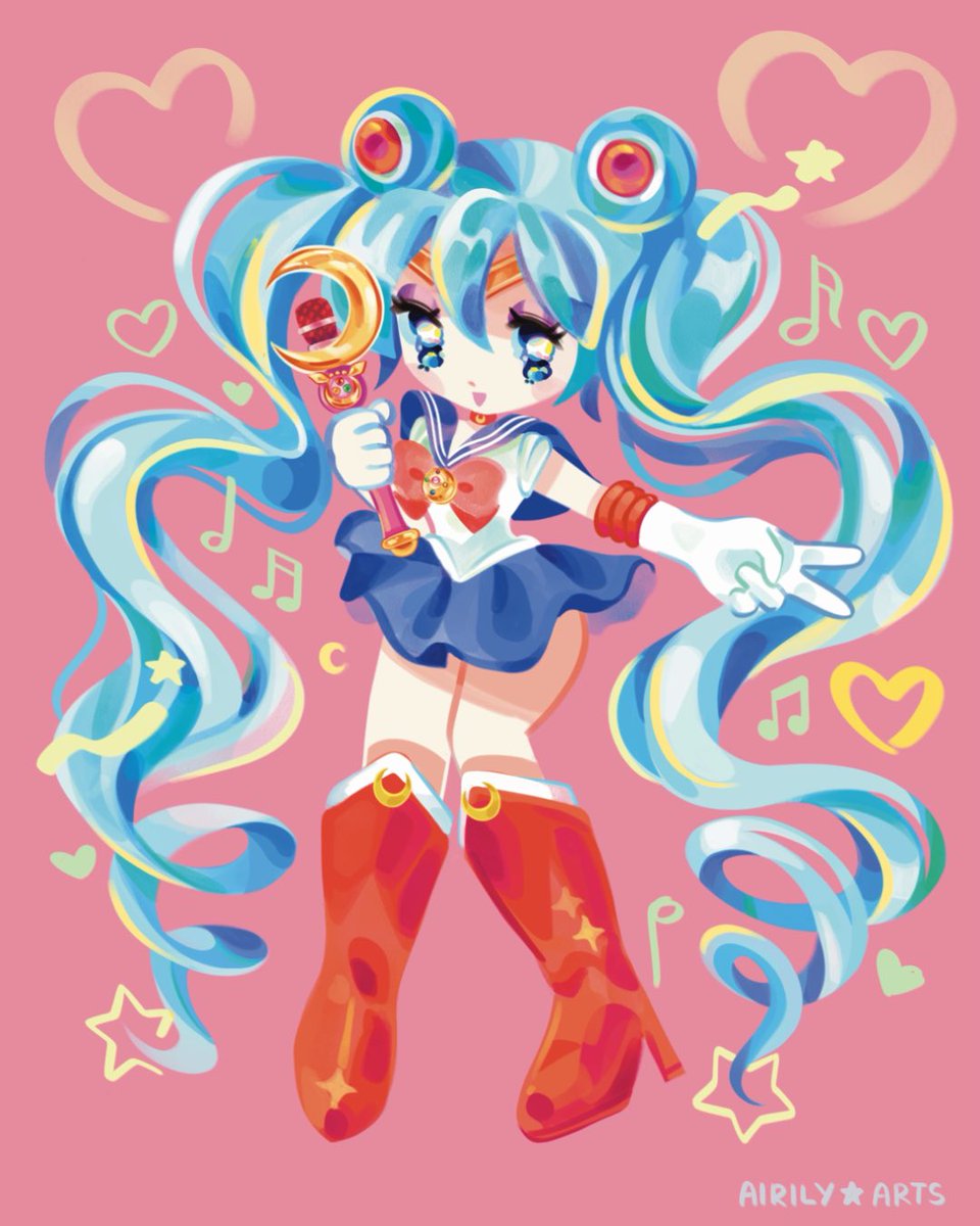 🌙 Sailor Hatsune Miku 🌙