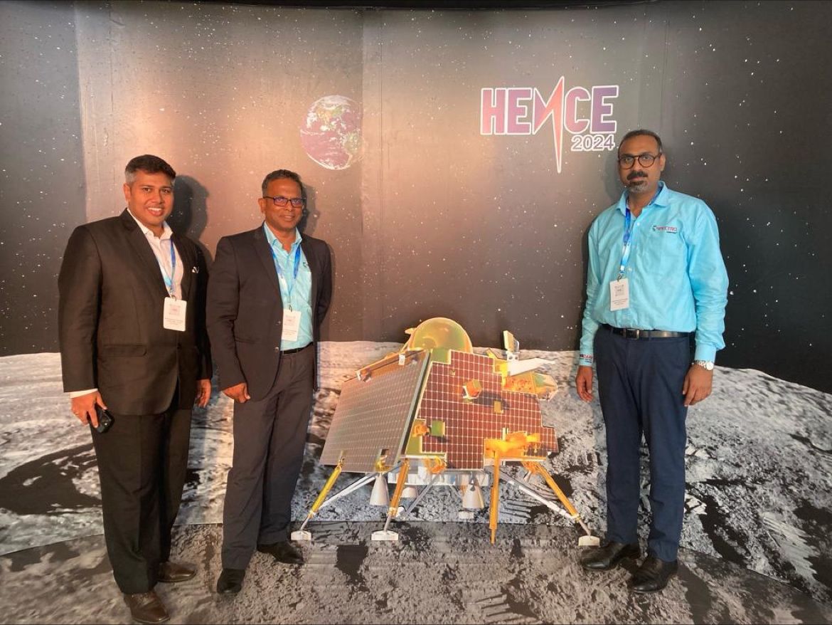 AMETEK India is proud to be a part of HEMCE 2024 organized by HEMSI Trivandrum Chapter in collaboration with ISRO - Indian Space Research Organization and Defense Research and Development Laboratory \(DRDL\) - DRDO