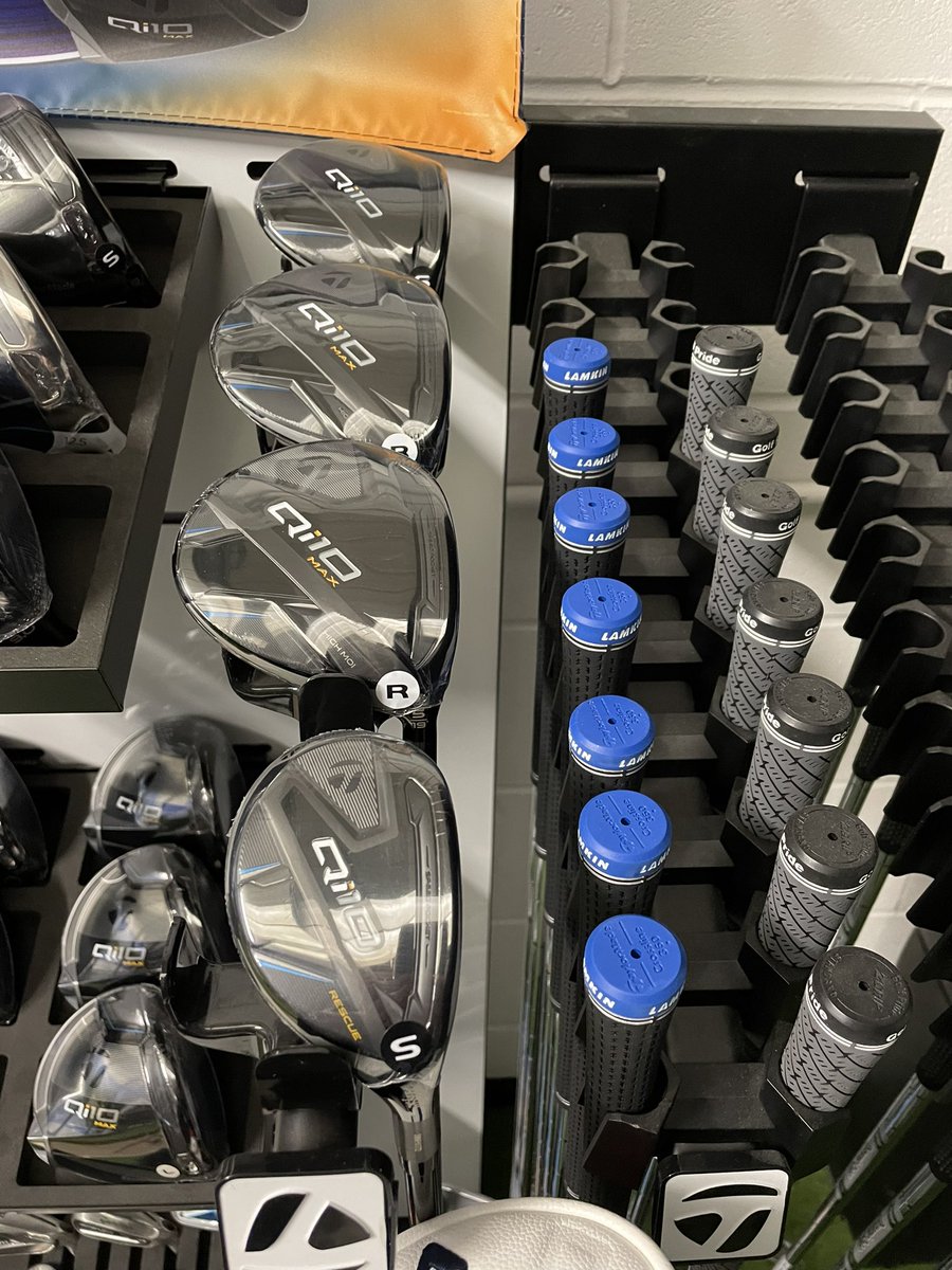 play2par_'s tweet photo. 💥Play2Par Retail update!

🔥The all new @taylormadegolf QI10 product has now landed with us!

👏Looking to change some equipment in your golf bag?

📞Why not give us a call on 07570-129585 or alternatively email on bookings@playtopar.com to book your custom fitting today! https://t.co/xWbZYRhyva