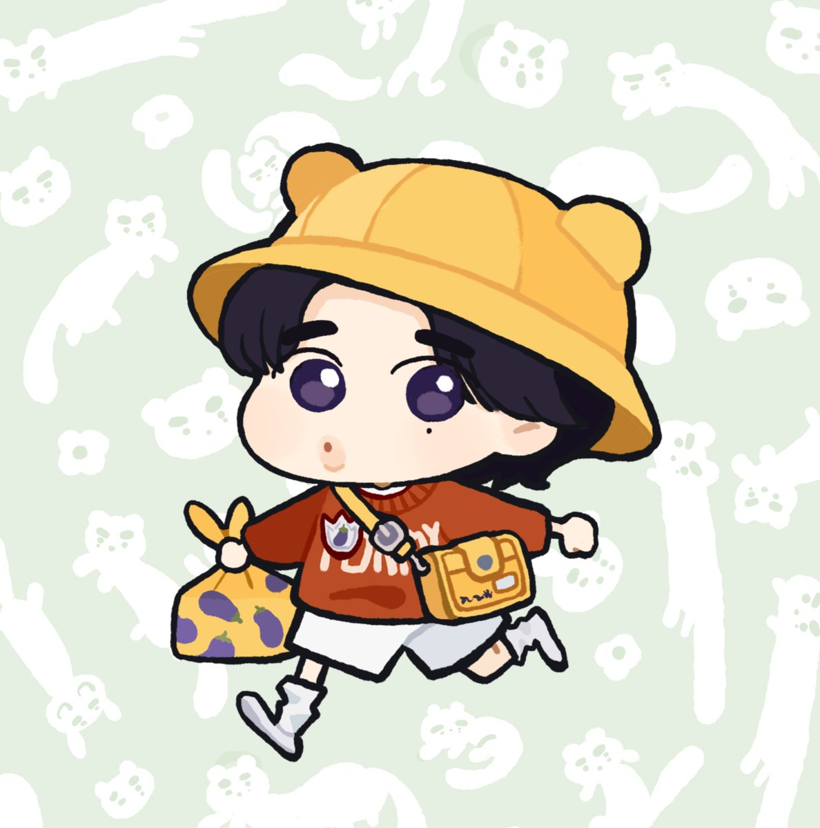 「#현진 #hyunjin #StrayKids 双叶幼稚园茄子小班学生哼唧尼 」|39のイラスト