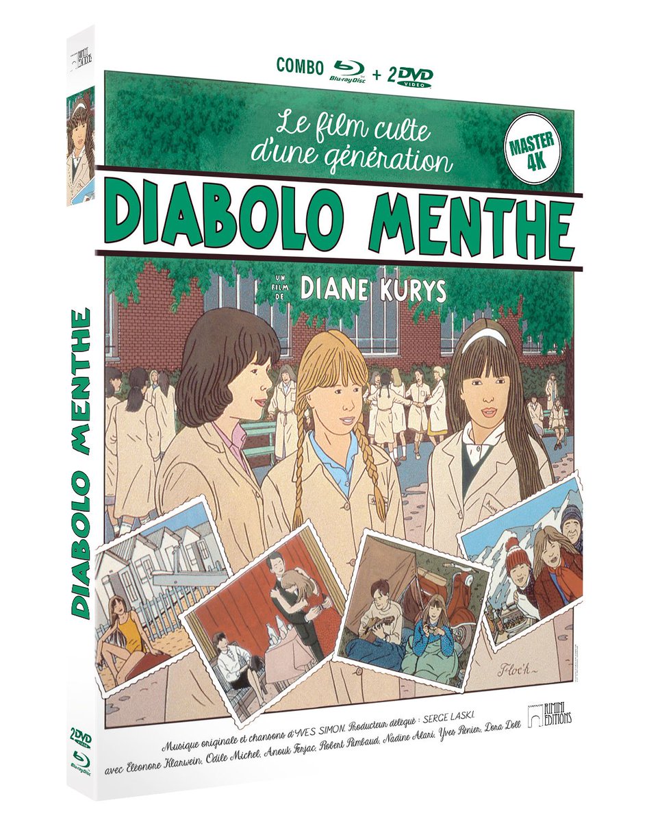 RiminiEditions's tweet photo. DIABOLO MENTHE, le 20 février en édition limitée BLU-RAY + 2 DVD, remasterisé en 4K
👉 https://t.co/Vsl92yaYuC
#DiaboloMenthe #DiaboloMentheFilm #DianeKURYS #YvesRÉNIER #BLURAY #DVD #Master4K https://t.co/HI49wVbDp8
