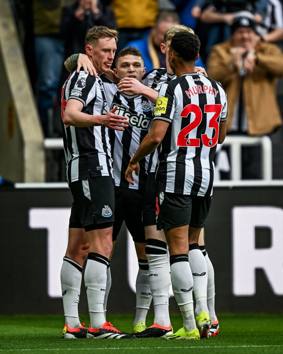 7'—Newcastle 1-0 Luton
21'—Newcastle 1-1 Luton
23'—Newcastle 2-1 Luton
40'—Newcastle 2-2 Luton
59'—Newcastle 2-3 Luton
62'—Newcastle 2-4 Luton
67'—Newcastle 3-4 Luton
73'—Newcastle 4-4 Luton
FT—Newcastle 4-4 Luton

WHAT A GAME 😱