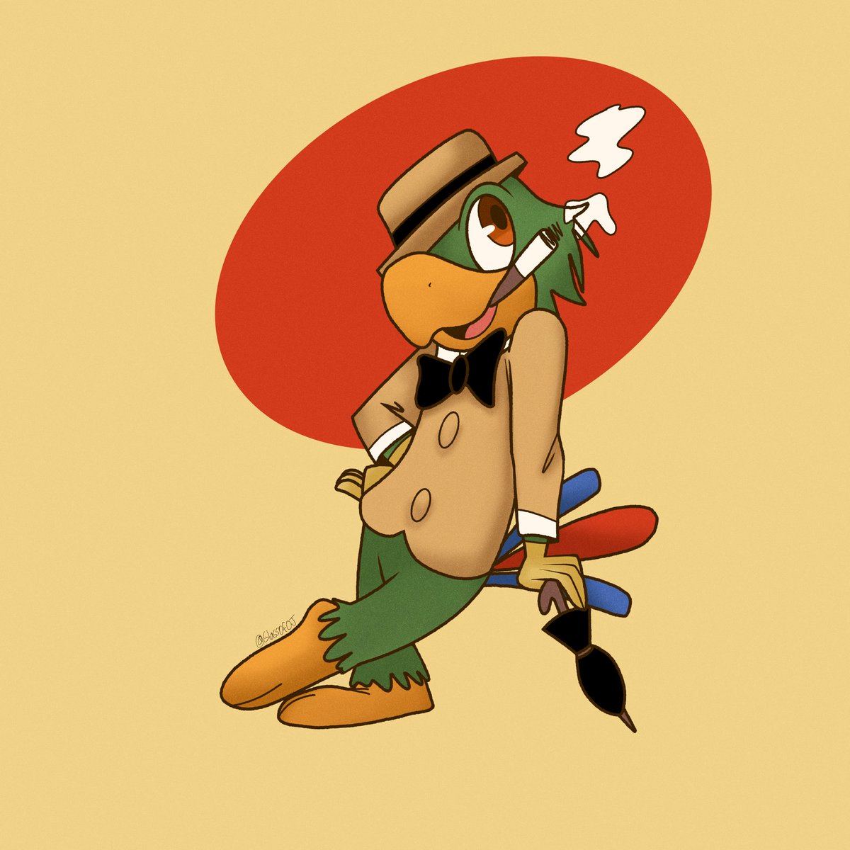 🦜 #josécarioca #thethreecaballeros