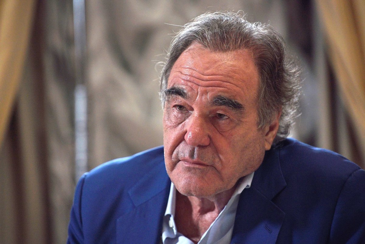 nxt888's tweet image. 🇺🇸OLIVER STONE:

"Netanyahu is a mad man; I repeat that. To me, he's a mad man.

I met him years ago; I interviewed him when he was out of office. I thought he was a mad man then and I think he's gotten worse and worse. He's truly insane.

I've never seen such slaughter being…
