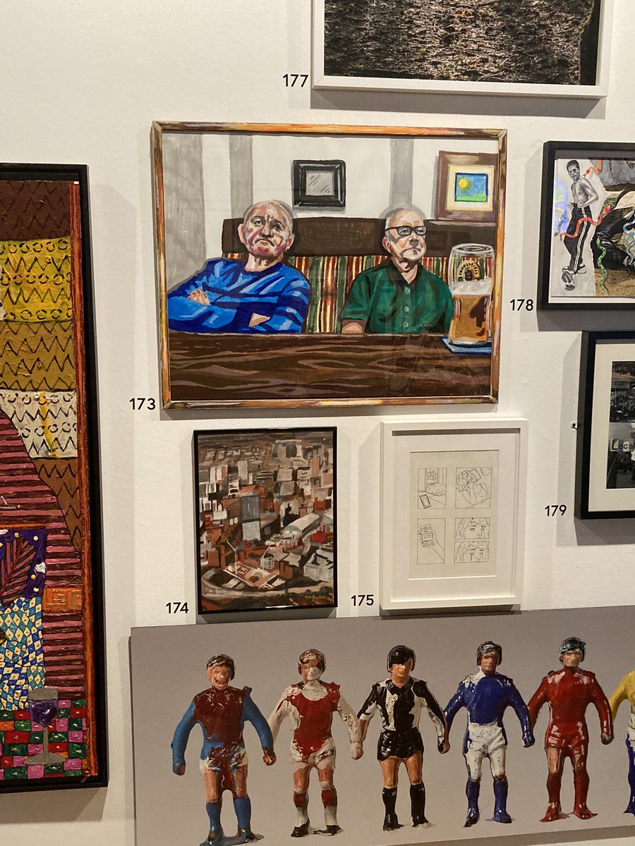 CameronBoyle_95's tweet photo. Photos from the Manchester Open at @HOME_mcr! 

473 pieces of artwork from people across the 10 Greater Manchester boroughs. 🖼️👏 https://t.co/wem72oBwzZ